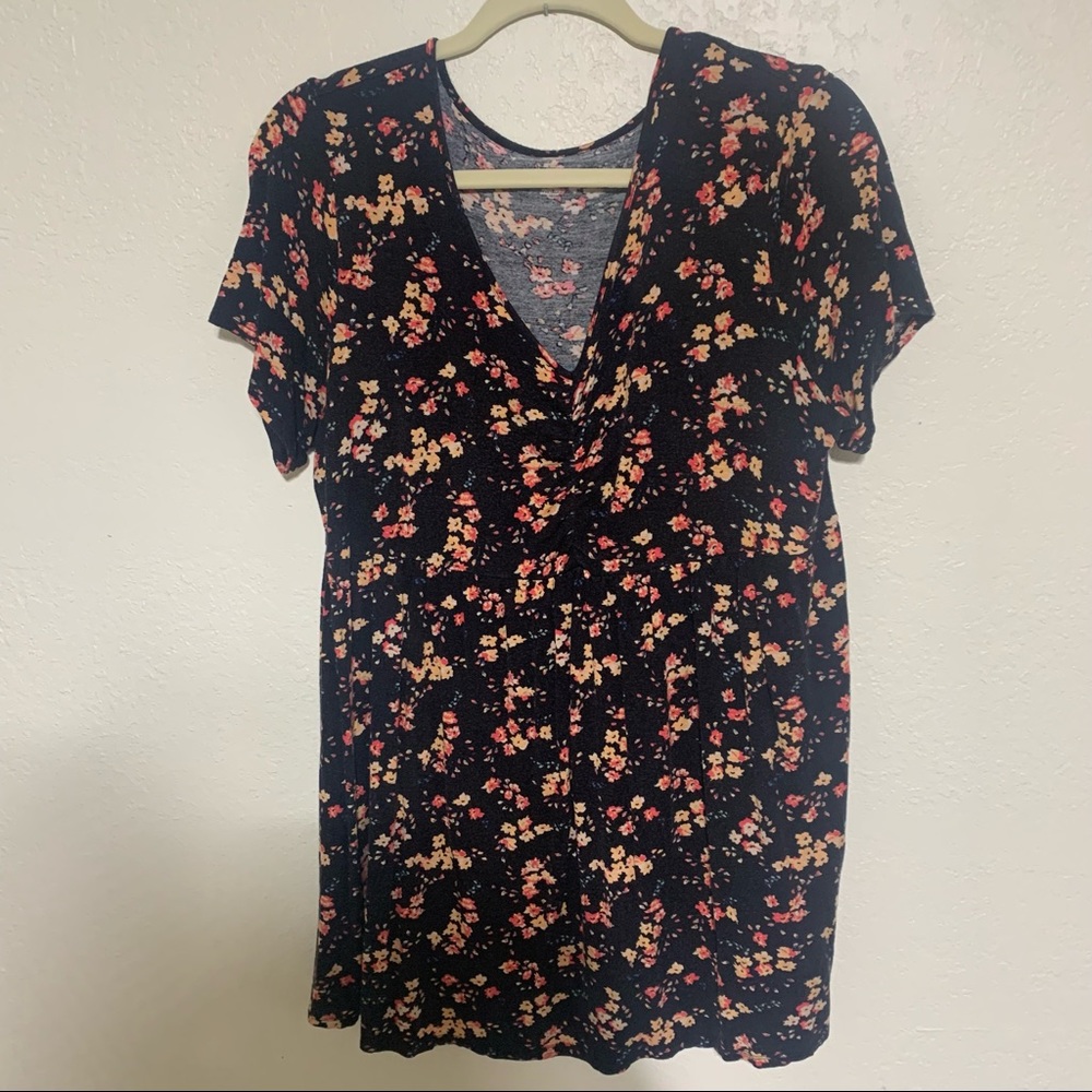 Plus-size Motherhood Maternity empire waist top